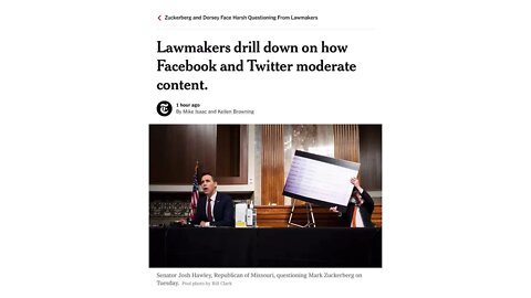 Lawmakers drill down on how Facebook and Twitter moderate content