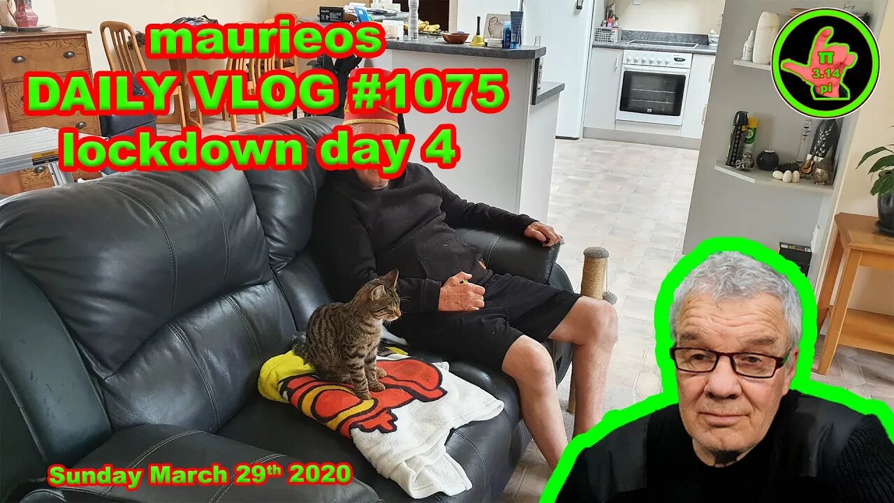 maurieos DAILY VLOG #1075 lockdown day 4