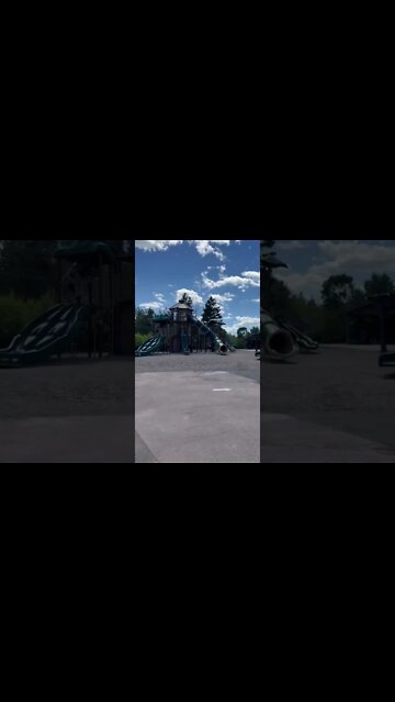 The playground at Moncton Zoo