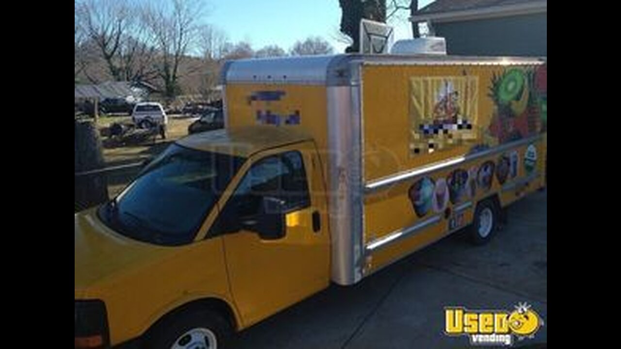 Clean - 2014 GMC Savanah Ice Cream / Smoothie Truck for Sale in North Carolina