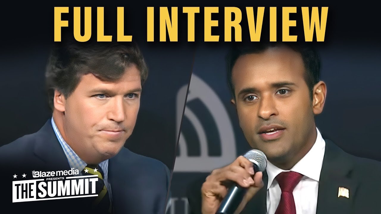 Tucker Carlson & Vivek Ramaswamy Full Interview | Censorship, Identity, and Wokeism