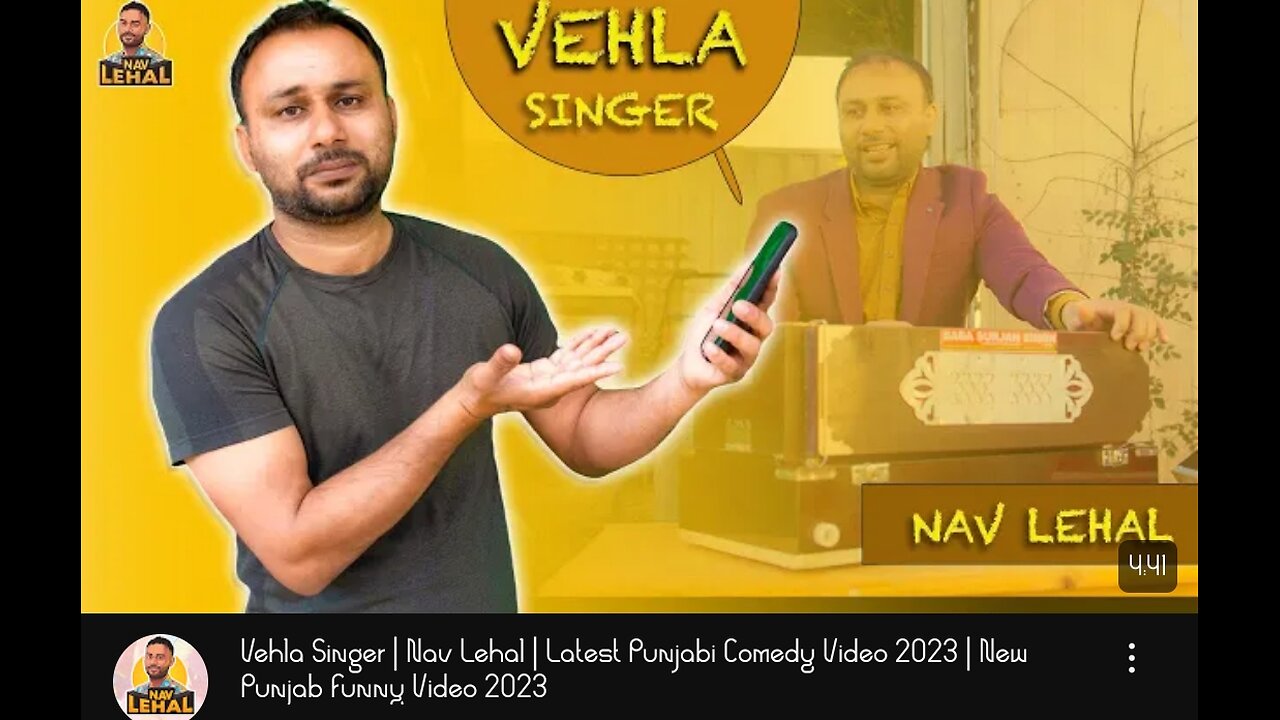 Vehla Singer | Nav Lehal | Latest Punjabi Comedy Video 2023 | New Punjab Funny Video 2023