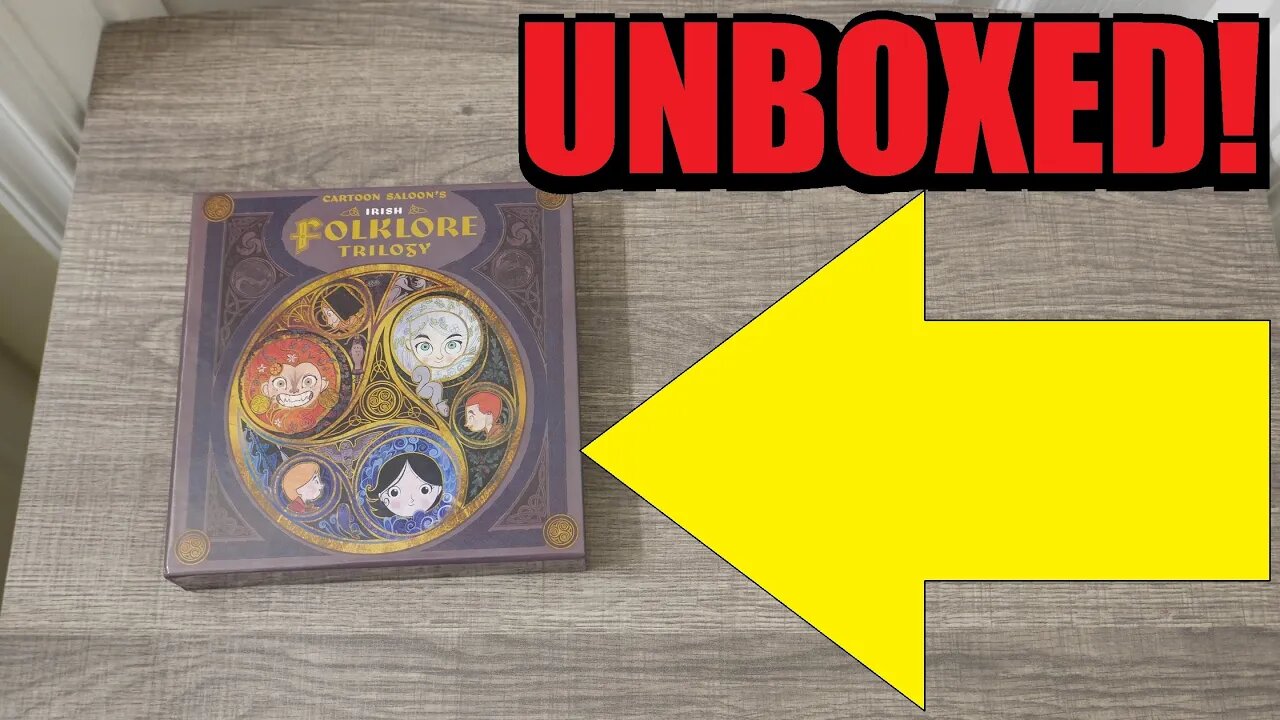 Unboxing the Cartoon Saloon Celtic Folklore Trilogy Blu Ray!