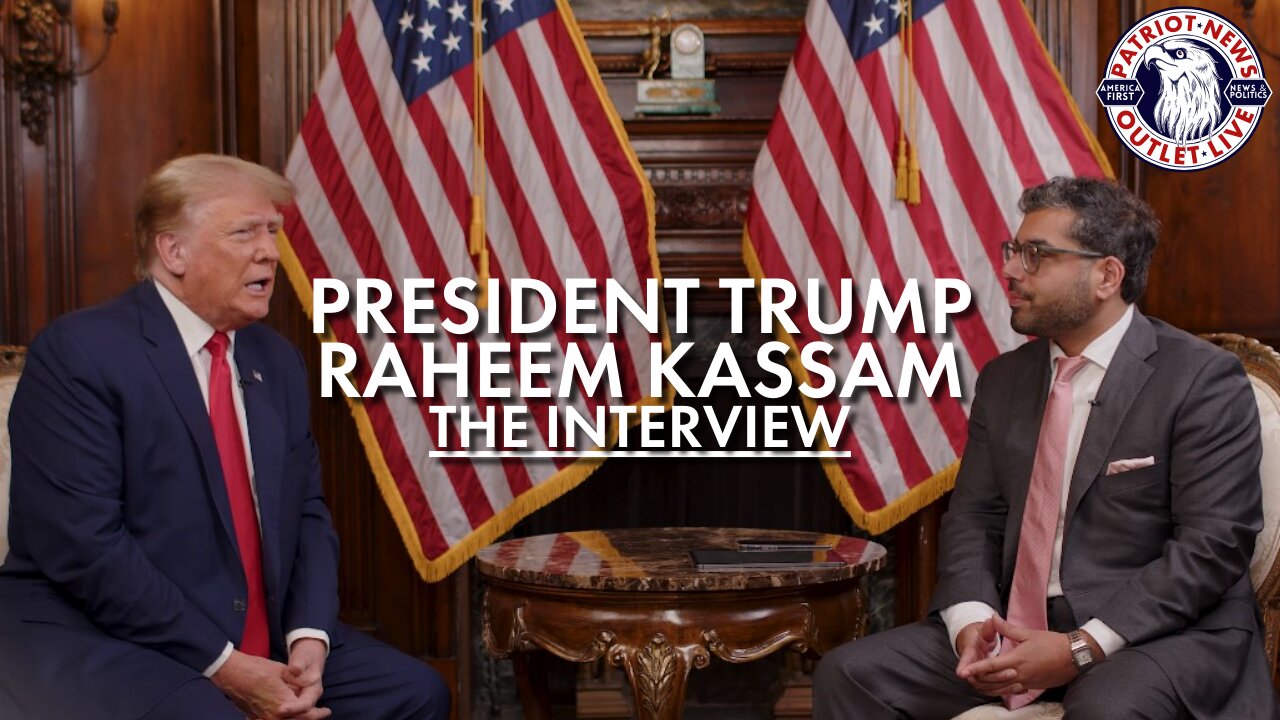 President Trump & Raheem Kassam | The Interview 09-26-2023