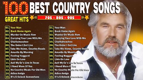 Alan Jackson, Kenny Rogers, Don Williams, George Strait -Top 100