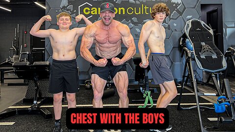 Heavy Chest Day with My Boys + Posing Update!