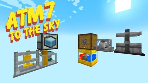 ⚛️Auto-Sieve, Obsidian Generator, & Atomizer! ⚛️ | ATM7 To The Sky Episode #2