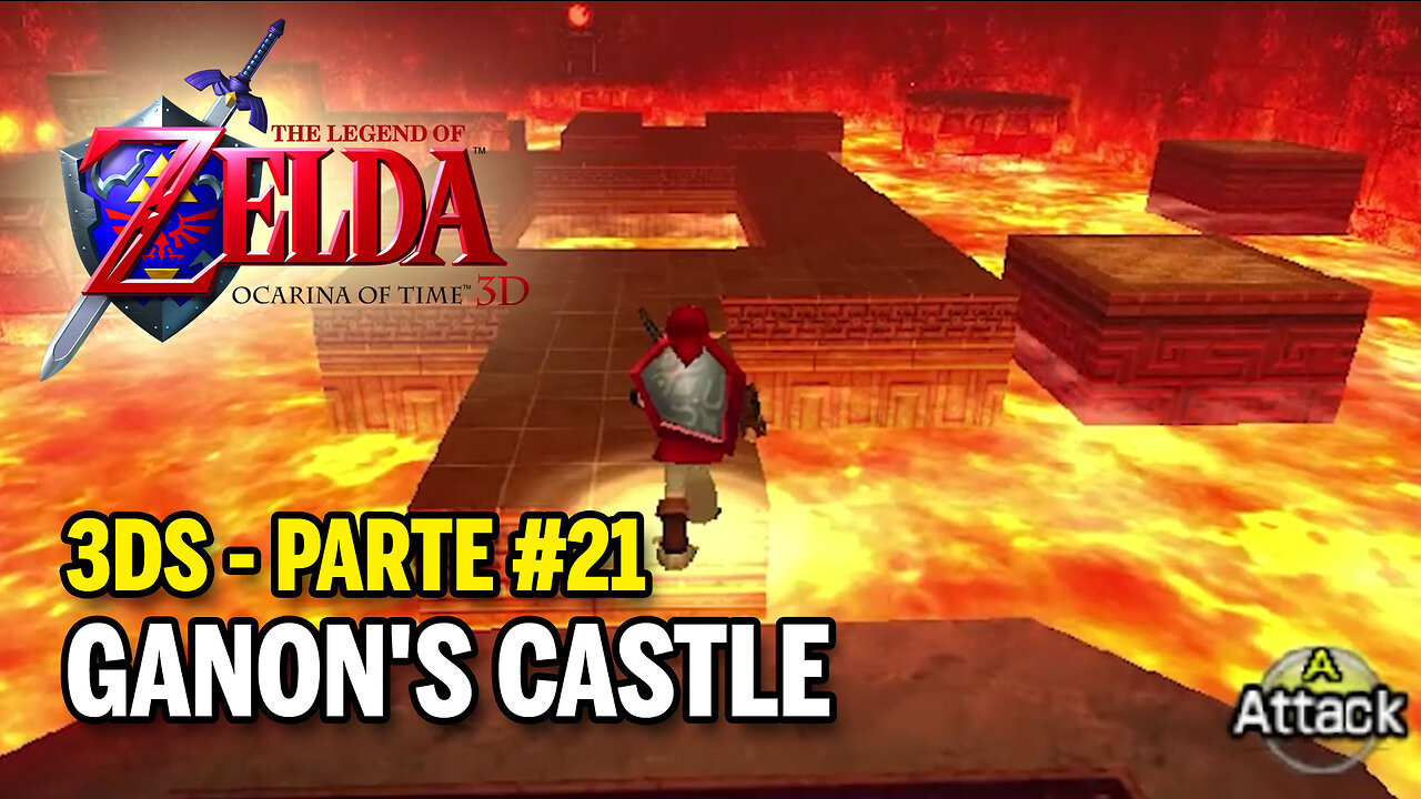 Legend of Zelda: Ocarina of Time (3DS) - Parte 21 - Ganon's Castle