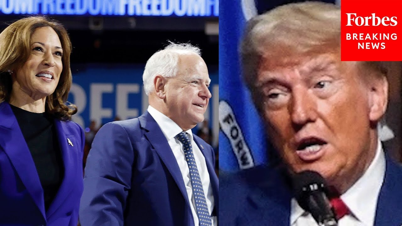 'This Is A Fight Between Communism And Freedom': Donald Trump Rails Against Harris-Walz Platform