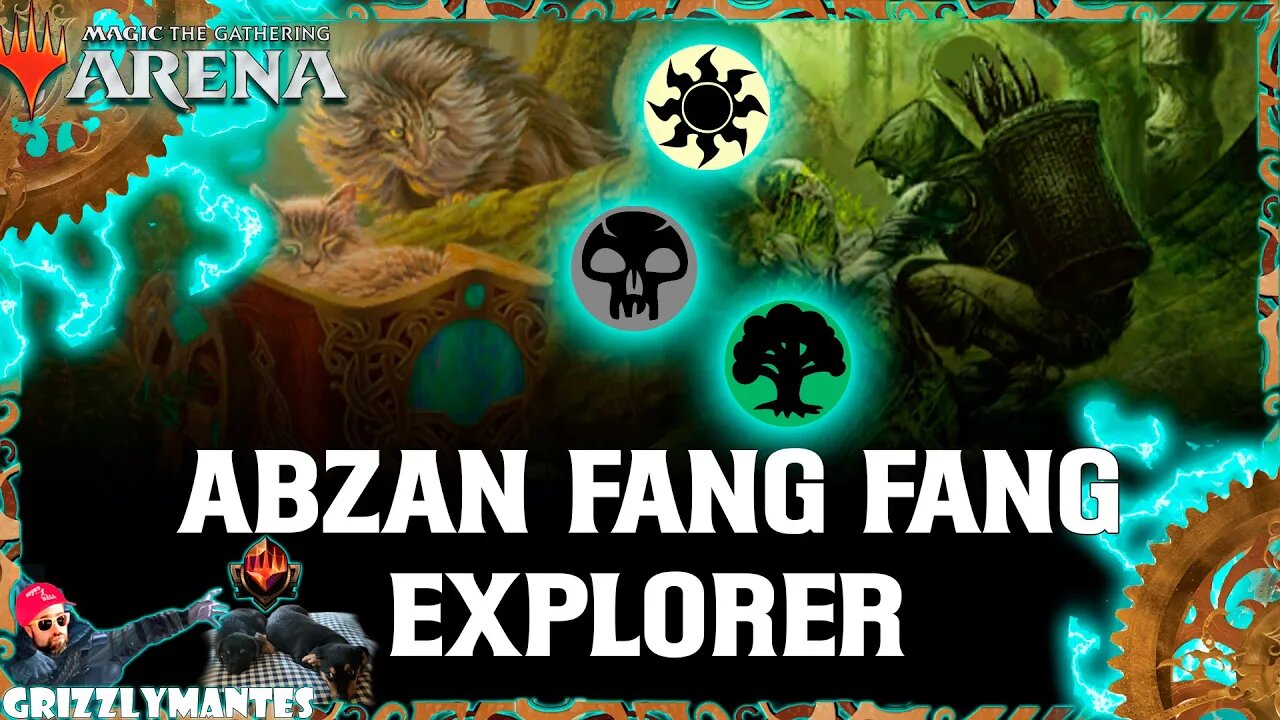 ⚪🟢⚫ABZAN FANG FANG⚫🟢⚪||Streets of New Capenna||[MTG Arena] Bo1 Black White Green Combo Explorer Deck