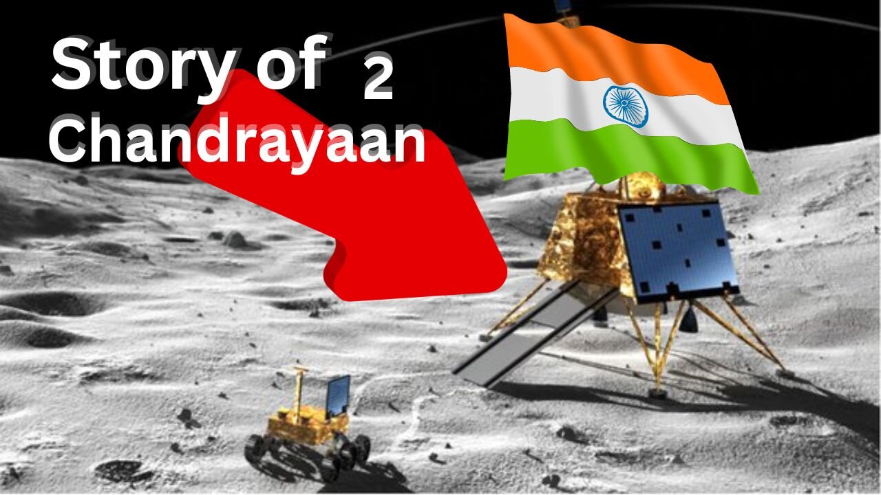 The story of India's Chandrayan 2 #chandryan2