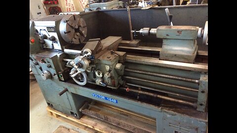 Victor 16" x 40" Engine Lathe