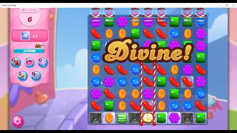 Candy Crush Level 5751 Talkthrough, 32 Moves 0 Boosters