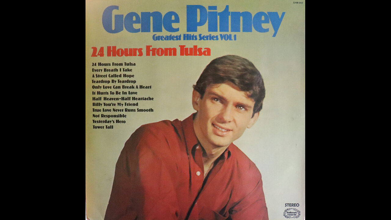 Gene Pitney - Twenty Four Hours From Tulsa (1964) [Complete LP]