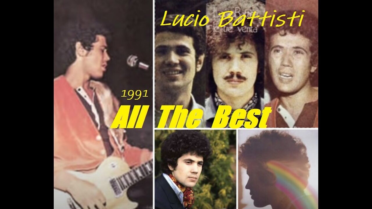 LUCIO BATTISTI -All The Best 1991- 15°Album (full album)