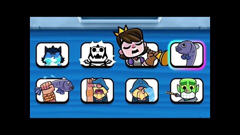 196 EMOTES do Clash Royale