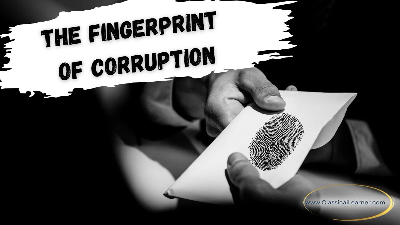 The Fingerprint of Corruption