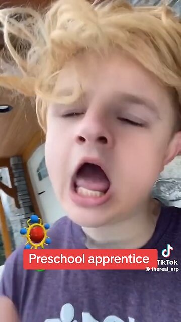 Baby Trump takes a trip to Vermont with baby Bernie Sanders