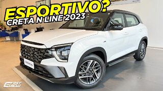 NOVO HYUNDAI CRETA N LINE 2023 SUV ESPORTIVO COM MOTOR 1.0? NÃO COMPRE HR-V, RENEGADE E TRACKER