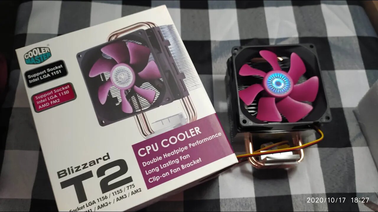 CoolerMaster Blizzard T2 AMD/Intel - Unboxing