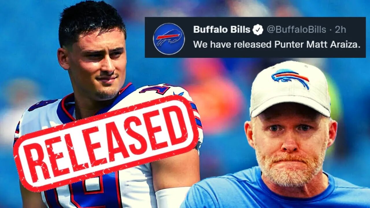 Bills RELEASE Rookie Punter Matt Araiza After HORRIFIC Allegations | No Deshaun Watson Treatment!