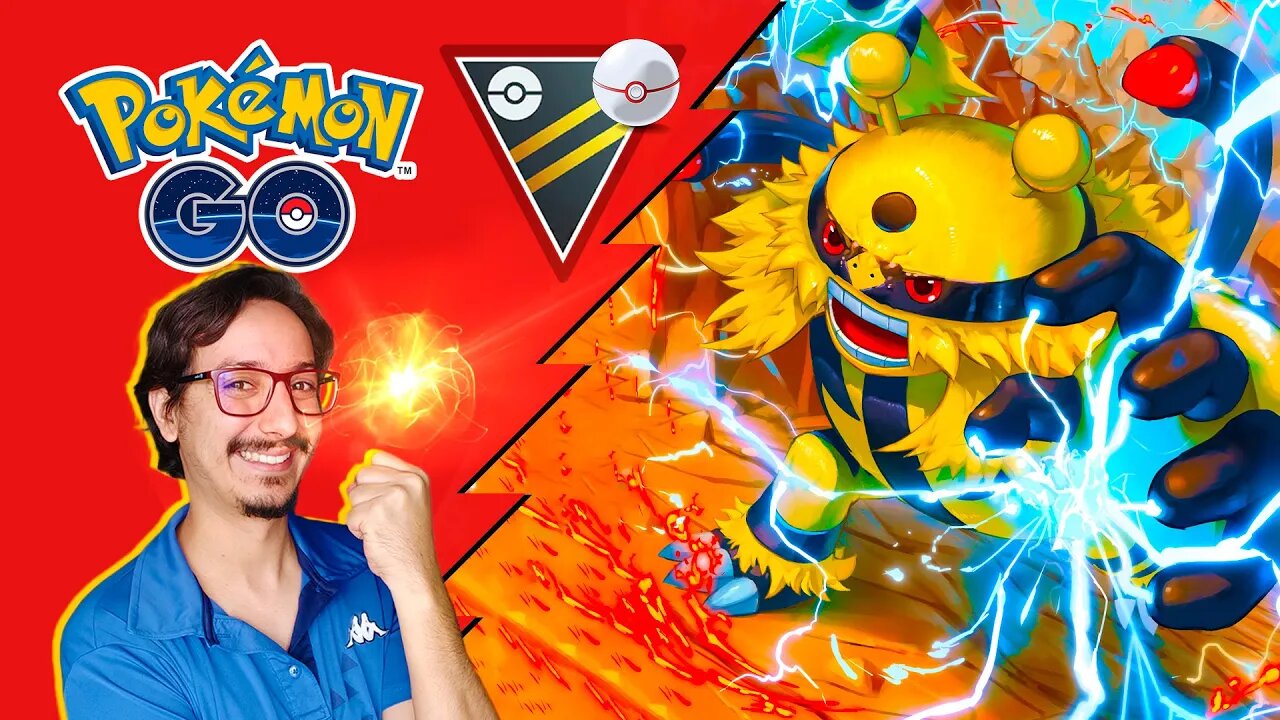 O Poder CHOCANTE do TIGRE! ELECTIVIRE DESTRUINDO na Copa Premier Ultra Liga! Pokémon GO