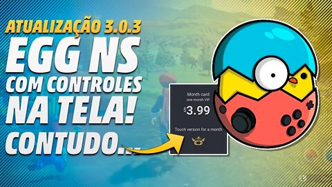 EGG NS FINALMENTE COM SUPORTE A CONTROLE TOUCH E VÁRIOS OUTROS! ADEUS GAME SIR X2/X3...