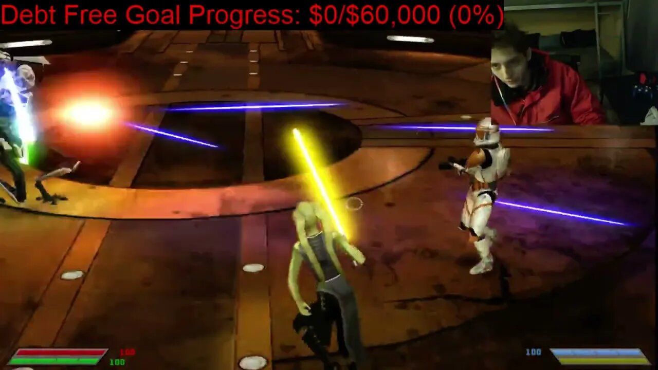 General Grievous VS Clone Commander Cody In A Battle In Star Wars Jedi Knight Jedi Academy