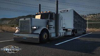 ATS | Peterbilt Custom 379 | Wilson Trailer Livestock