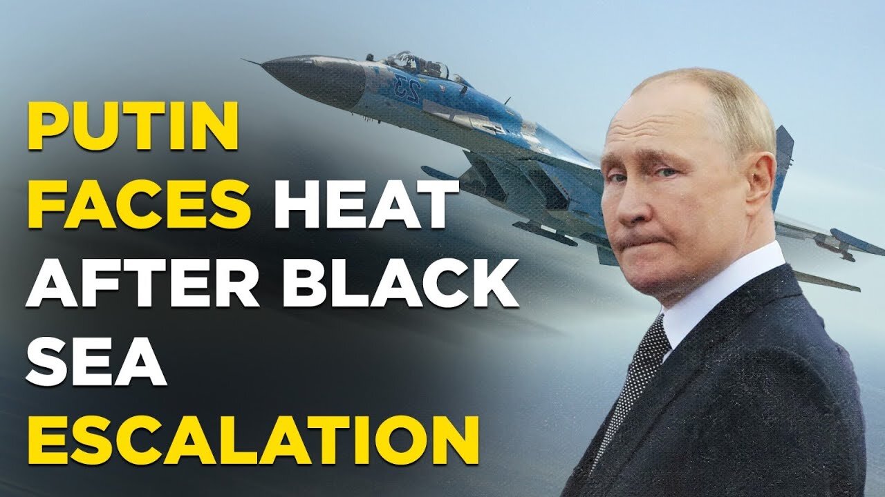 Black Sea Collision News Live : Putin Faces Heat After Russian Fighter Jet Forces Down US Drone