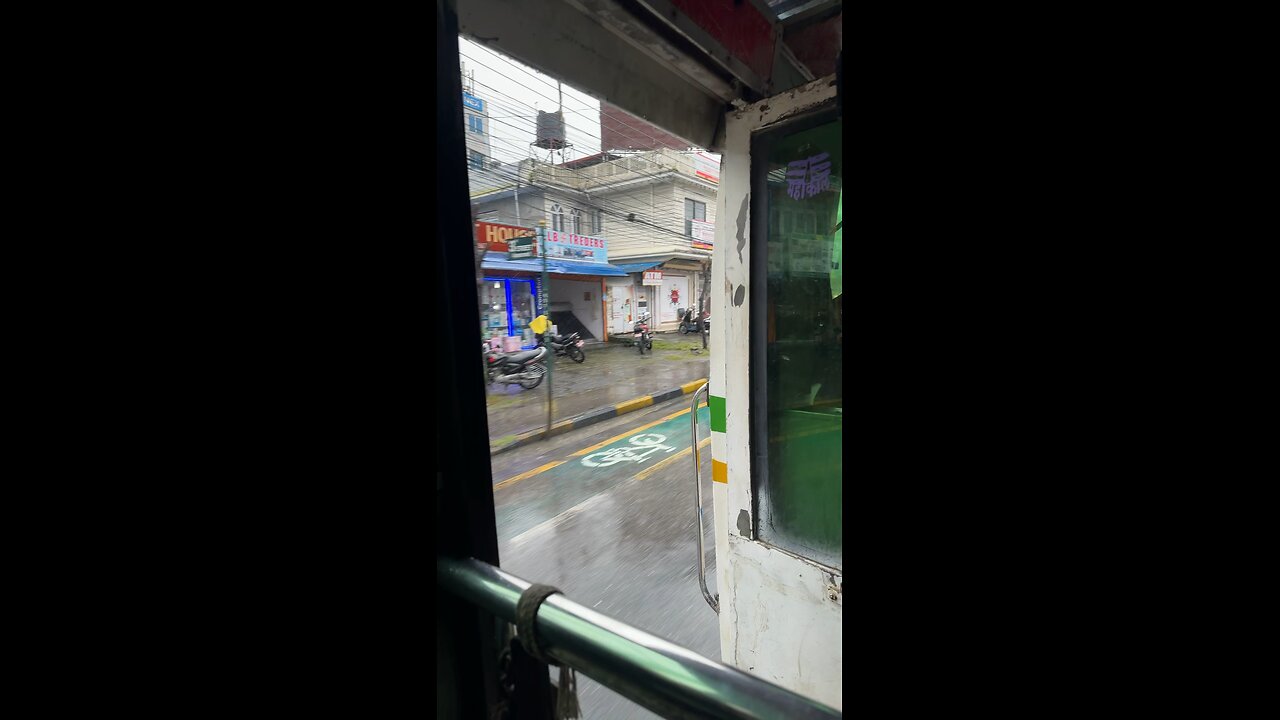 Rainy season and the bus ride