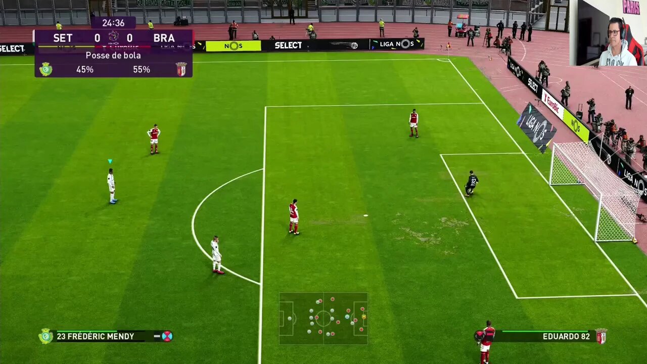 PES20 #5 DOIS JOGOS NORMAIS O SEGUNDO FOI COM O BRAGA 0 0 ENFIM