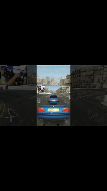 BMW M3 - Forza Horizon 4 com Volante Logitech g29 #shorts