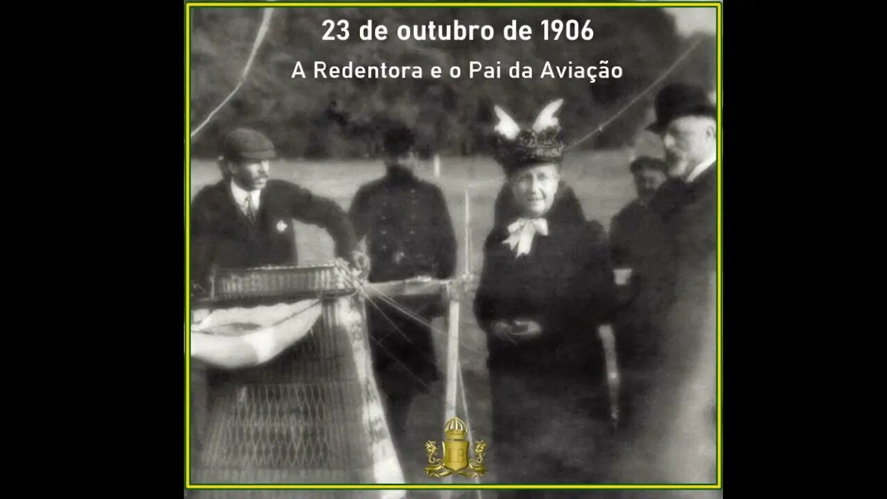 👑A Princesa Isabel e o Pai da Aviação Santos Dumont✈️