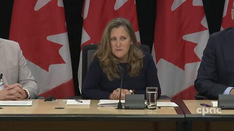 Canada: Deputy PM Chrystia Freeland provides economic update – October 22, 2024