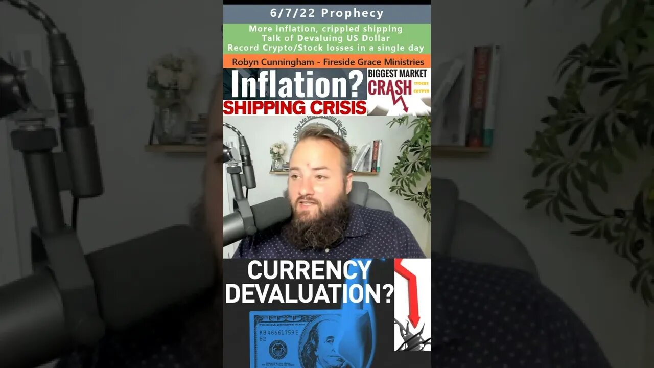 Devaluing US Dollar, Hyper Inflation, Record daily Losses prophecy - Robyn Cunningham 6/7/22