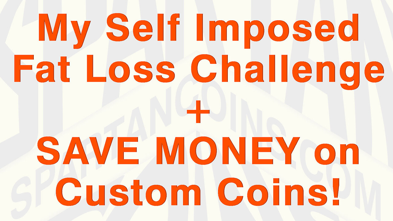 47 dollars off your custom challenge coins plus my fat loss challenge