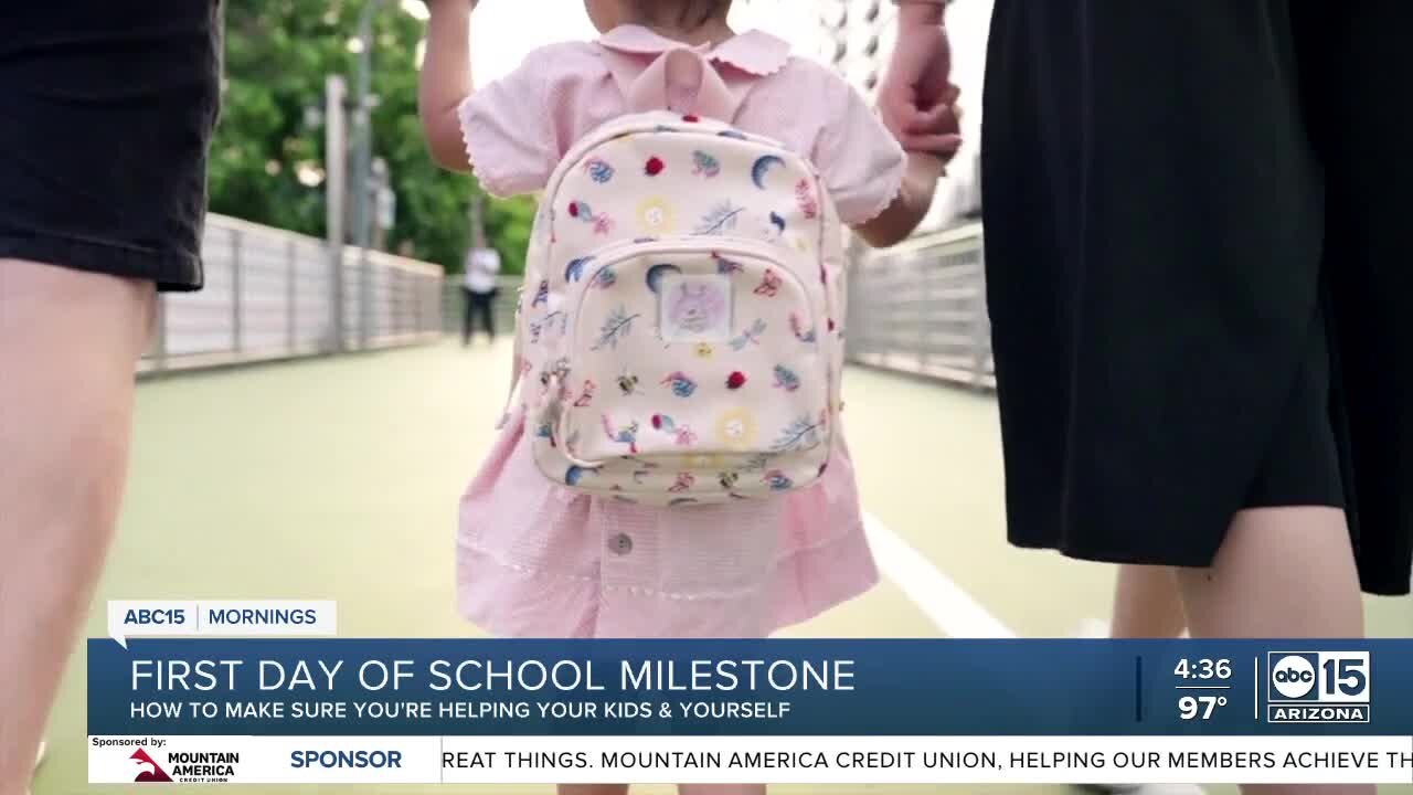 Preparing yourself to send your child to school for the first time