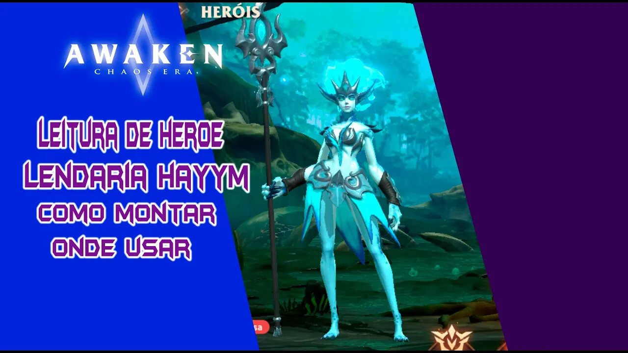 LEITURA DE HEROE / HAYYM / #awakenchaosera / #acecc