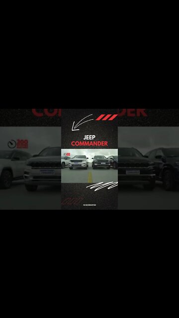 JEEP COMMANDER TURBO DIESEL 4X4 with seven passengers #SHORTS