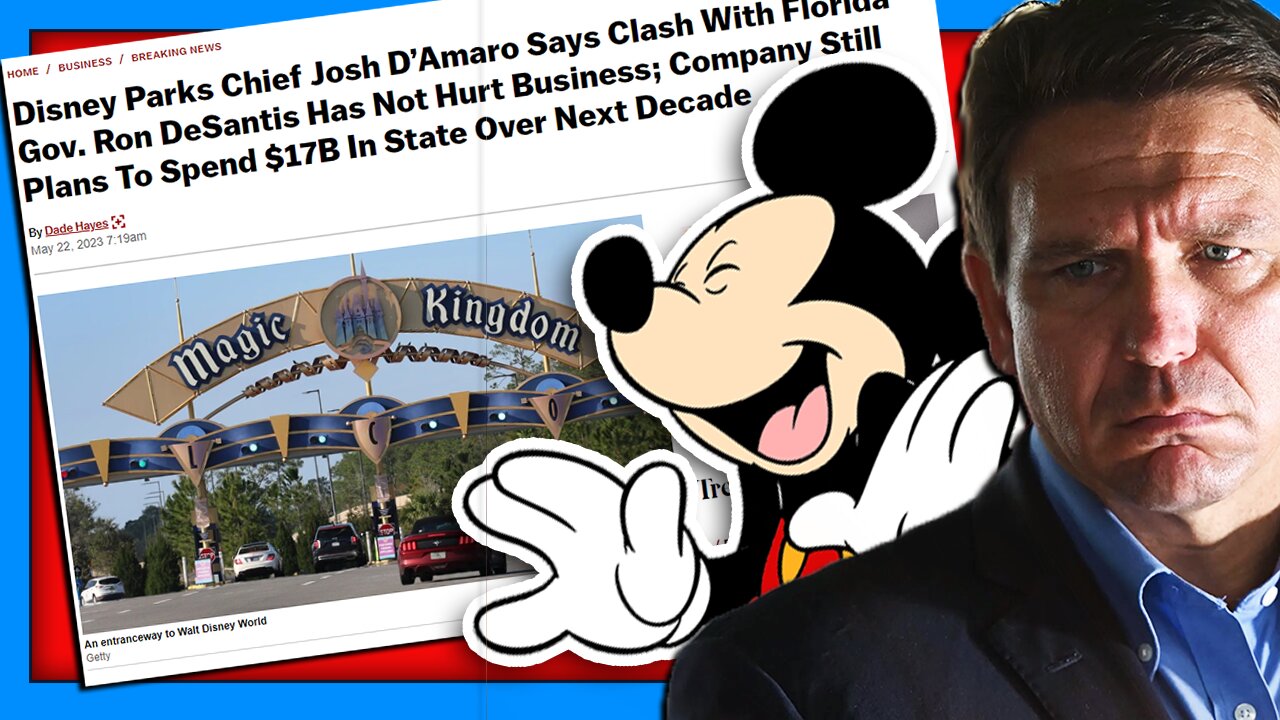 Disney vs. DeSantis Drama DIDN'T Hurt Disney World Attendance AT ALL?!