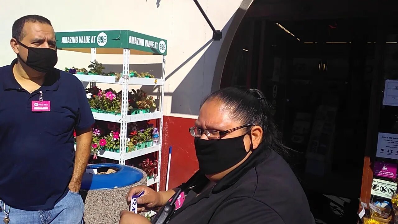 Mask Nazis 99 cent store santa Barbara