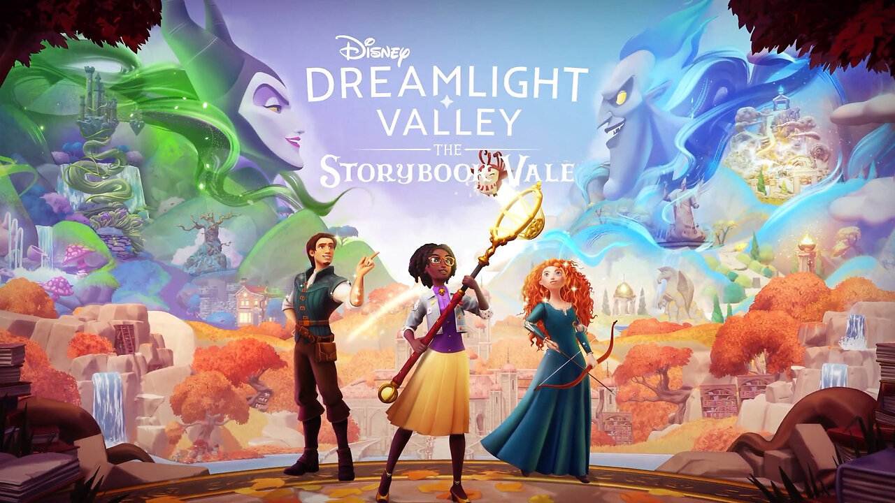 Disney Dreamlight Valley - The Storybook Vale | Expansion Announcement Trailer