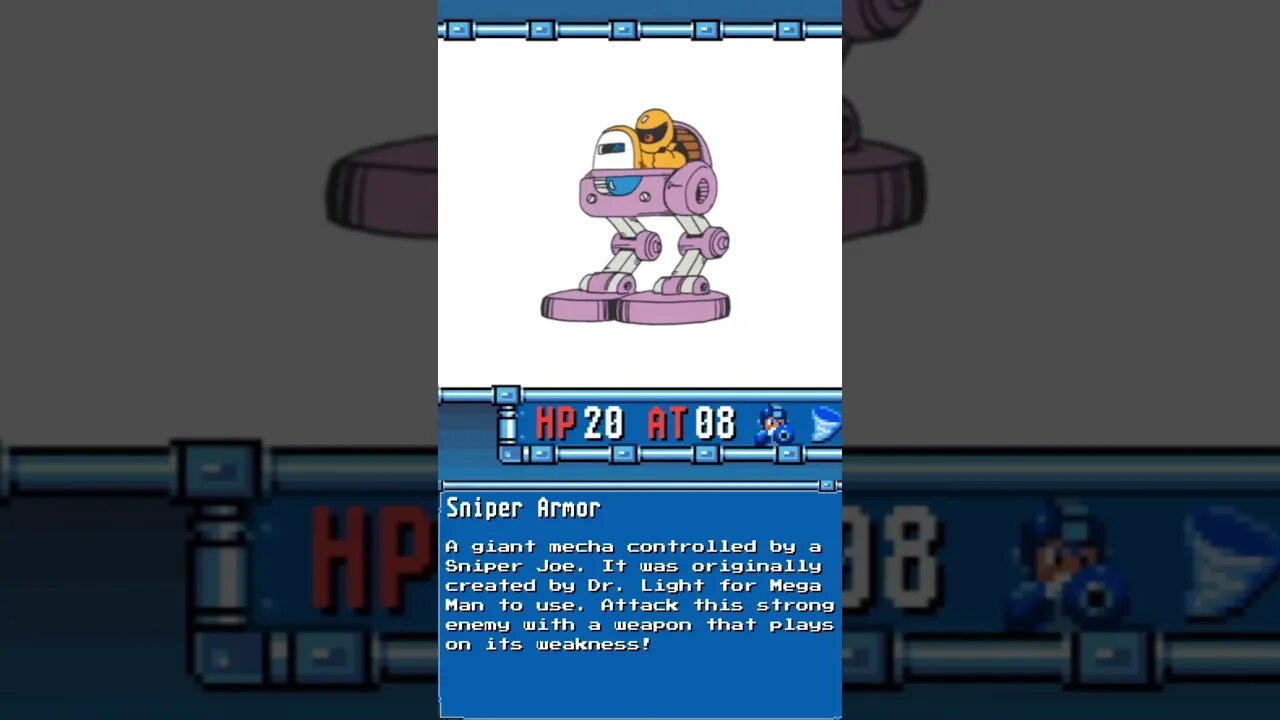 Megaman 2 Database: Sniper Armor