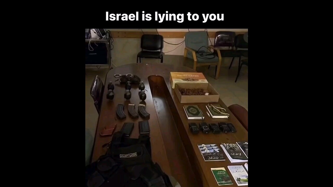 israeli staged fake evidence