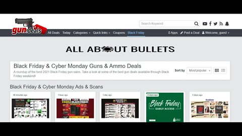 Caliber Corner S4: Podcast #211 Black Friday 2021 Firearms specials!