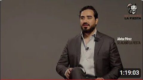 Entrevista sin censura de PRISA contra ALVISE PÉREZ