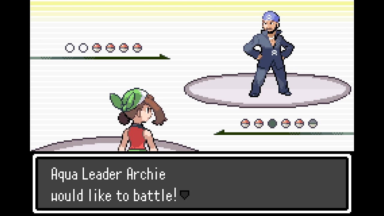 Pokemon Elite Redux v2.2 Boss Battle Team Aqua Leader Archie Slateport Museum