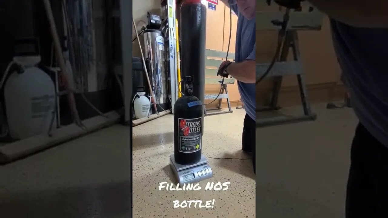 Filling a NOS Bottle
