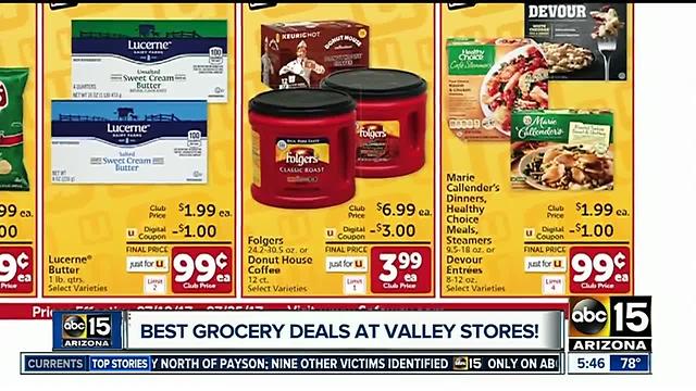 Check out the best Valley grocery store deals